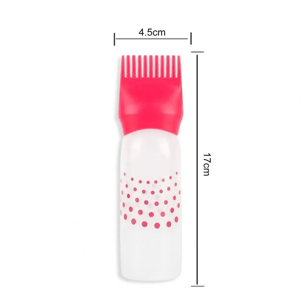 Salon Hair Oil Applicator Bottle pettine per capelli parrucchiere Shampoo bottiglia tintura per capelli colorazione riutilizzabile strumenti per lo Styling dei parrucchieri