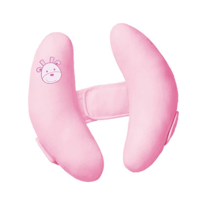 Cartoon Flower Baby Neck Support Pillow Banana‑Shape Infant Head Protector Sleeping Pillow For Stroller Car Seat Safety Cushion