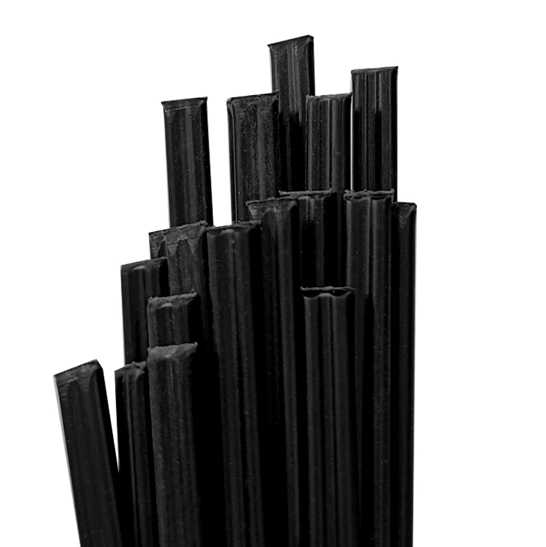 PP Welding Rod 2.5mm X 5mm X 1000mm 40pcs Hot Air Welding Rods Welding Tool Bumper PP Plastic Welding Rod Welding Best