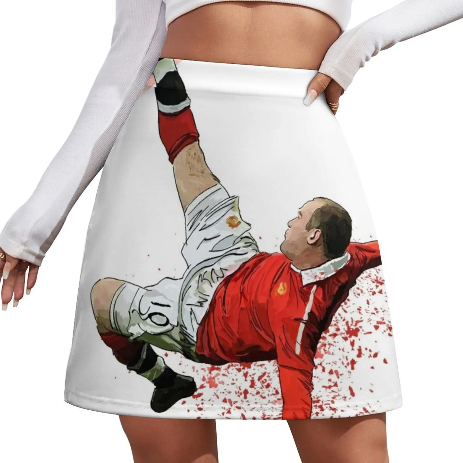 

Wayne Rooney Mini Skirt skirts for women Women's summer dress Mini Skirt