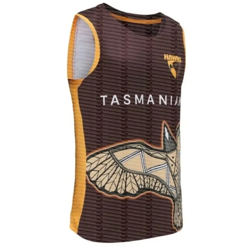 2026 Season Australian Adult Rugby Jersey, Hawthorne Hawks, Training Jersey, Sports Training, Quick Drying Vest