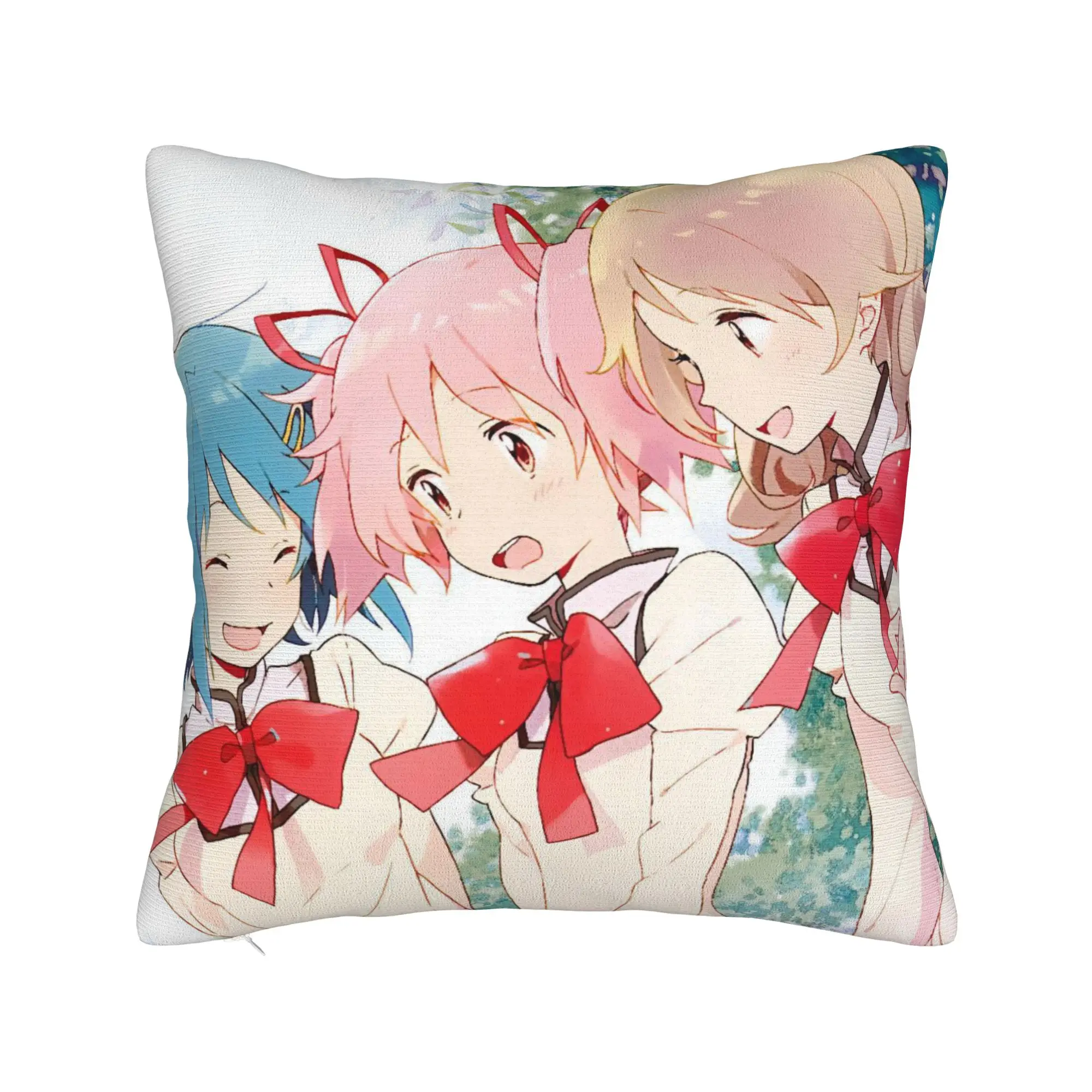 Puella Magi Madoka Magica Anime Pillowcase Soft Cushion Cover Decor  Pillow Case Cover