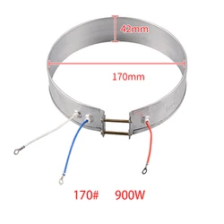 1PCS Electric Water Heater Parts 170/220V/850W Electric Cooker Household Thin Band Heating Element Electrical Appliances Parts