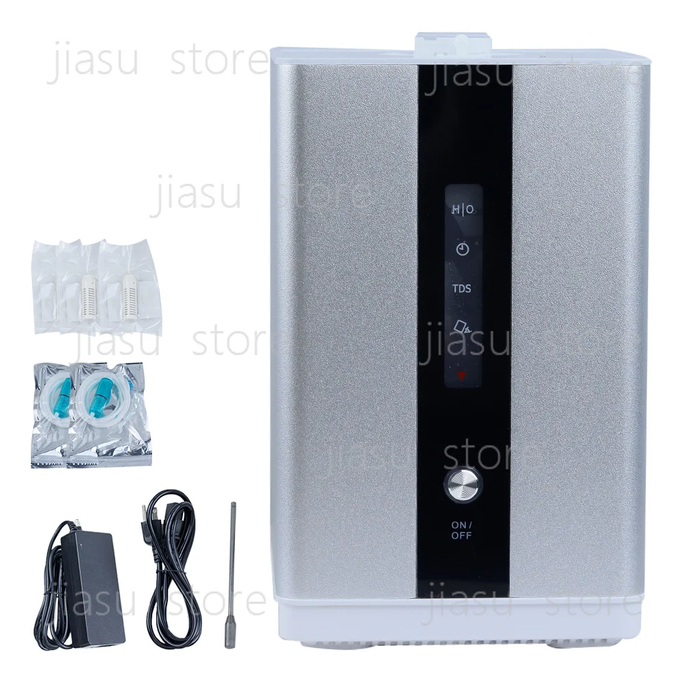150ml/min High Purity 99.99% H2 Inhaler, Portable SPE/PEM Hydrogen Generator Water Ionizer Support 110/220V
