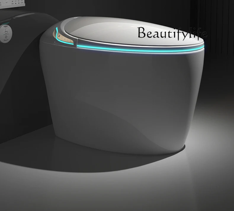 

Egg-shaped smart toilet, fully automatic toilet, integrated household, no water pressure limit, siphon is hot