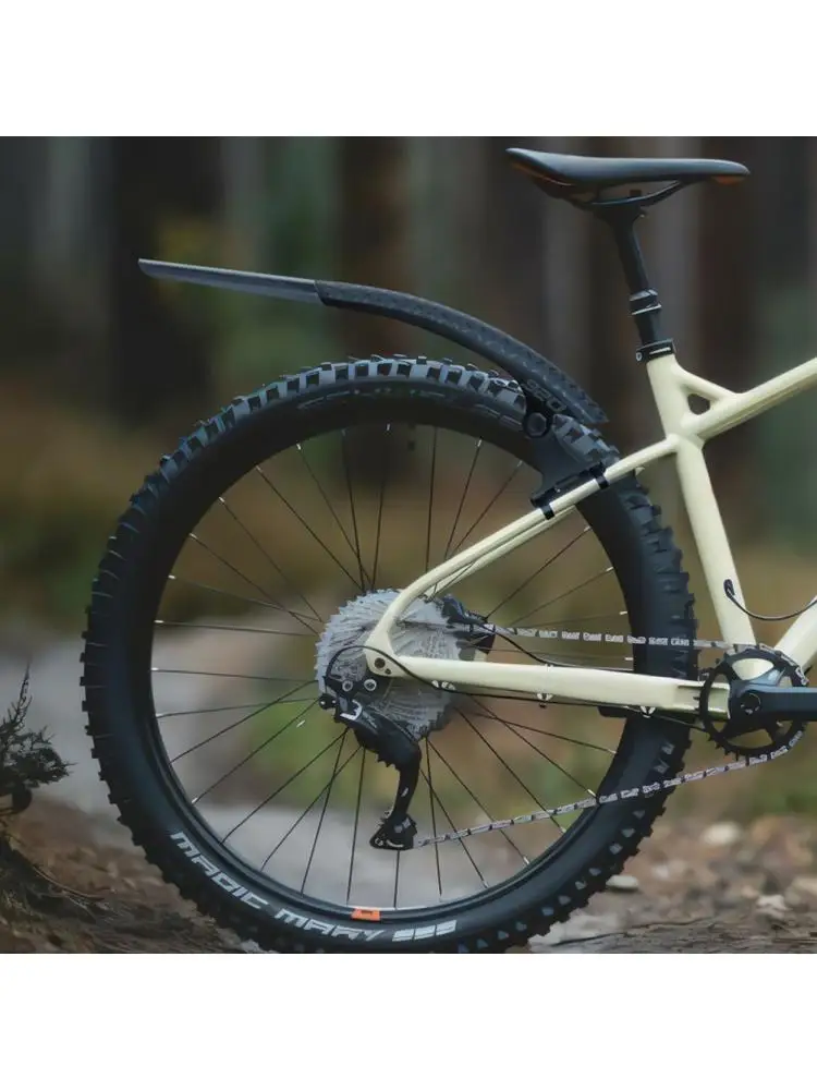 AliExpress Bicycle Front Rear Mud Guard Adjustable Bike Front Rear Mudguard Mountain Bike Wheel Mudguard for MTB Mountain Bike Road Bike