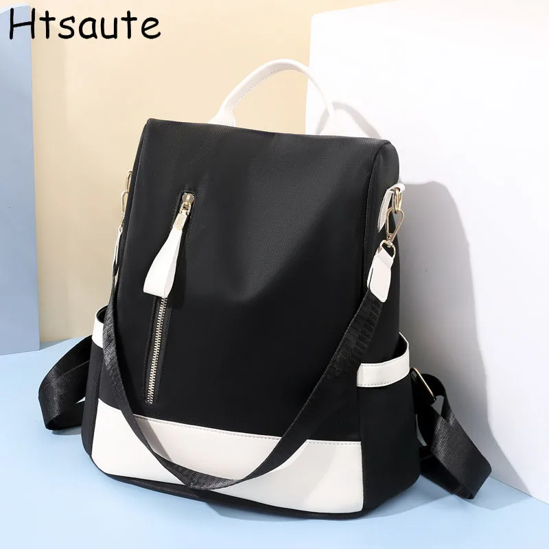 

Female Women High Capacity Waterproof College Backpack Trendy Women Laptop School Bags Cute Girl Travel Book Bag Cool Top-handle