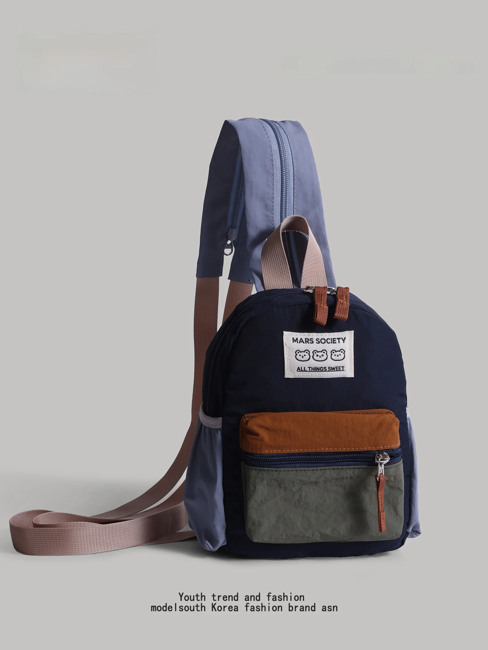 sport-backpack-outdoor-travel-lightweight-dual-shoulder-bag-leisure-casual-style-zipper-closure-oxford-cloth-material