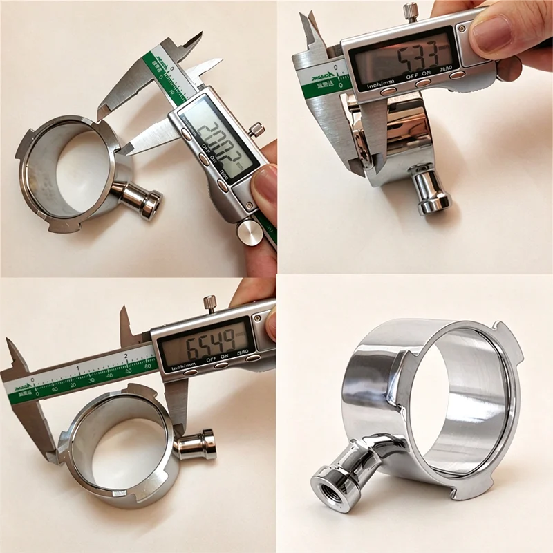 51mm Bottomless Portafilter for De'Longhi Dedica EC680 EC685, Single/Double Filter Basket, Espresso Coffee Accessories