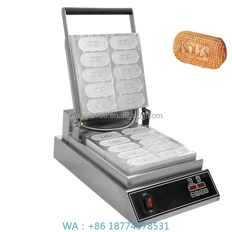 Commercial Crispy Omelette Butter Sand Tartlet Shell Forming Station For Cookie & Biscuit Press Molding Processing