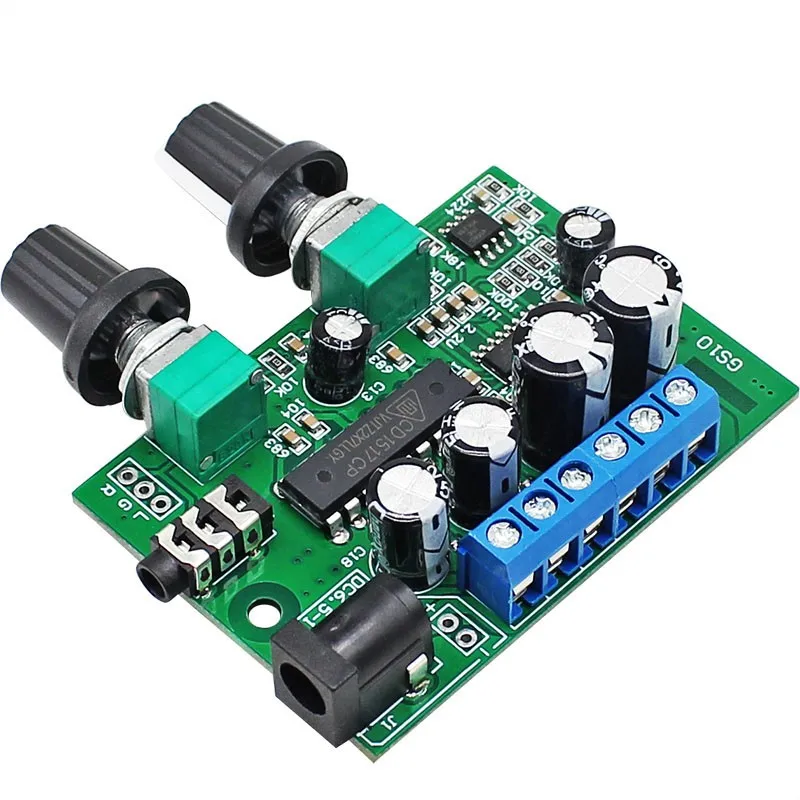 Imagem -04 - Super Bass Módulo Amplificador de Potência Tda1517p 2.1 Micro ch Power Board 6w Mais 6w Mais 25w Hifi Classe d Módulo Amplificador de Potência Digital