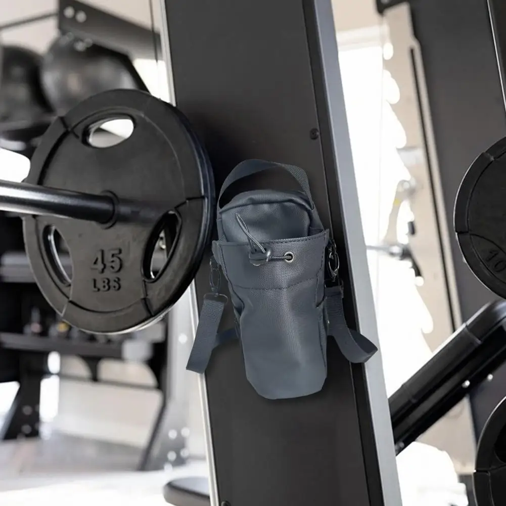 حقيبة زجاجات المياه حقيبة الصالة الرياضية المغناطيسية مع 2/3/6 مغناطيس حر اليدين اللياقة البدنية حامل زجاجة المياه حبال رياضية متعددة الوظائف