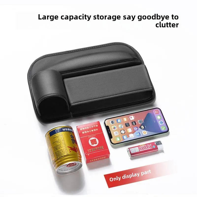 For Hyundai Sonata YF Grandeur HG 2010~2016 Car Interior Seat Gap Filling Storage Box With Cup Holder Organizer Case Accessories