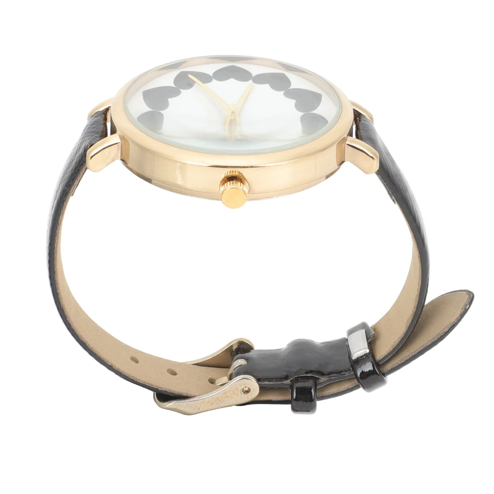 Women Quartz Watch Elegant Flower Dial Minimalist Design Comfortable Gentle Material for Daily Wear Dating Party School Casual