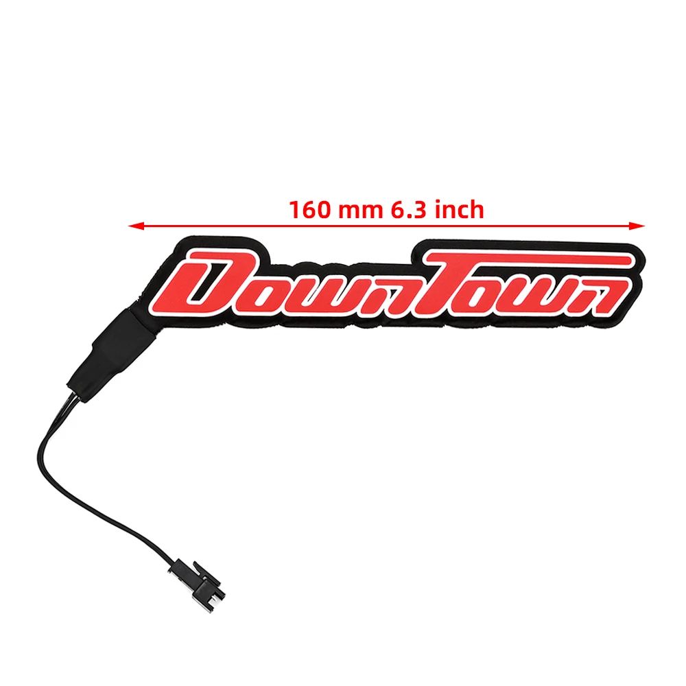 For KYMCO Downtown Sticker Motorcycle Logo Decal Emblem Sticker Waterproof Light lamp 125i 200i 300i 350i GT350 Body Decoration