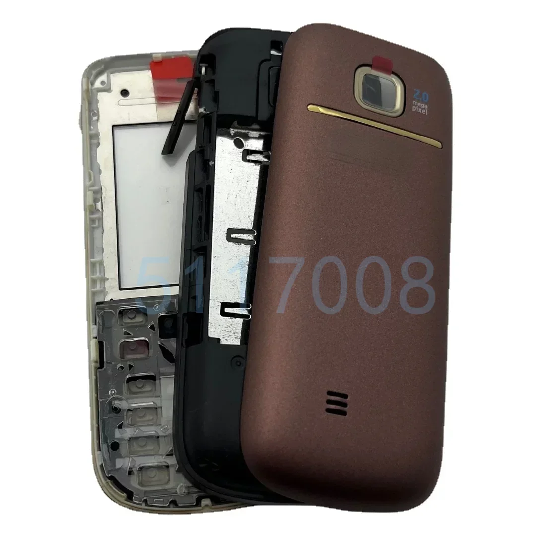 For Nokia 2700c 2700 Full Complete Mobile Phone Housing Cover Case With English Keypad