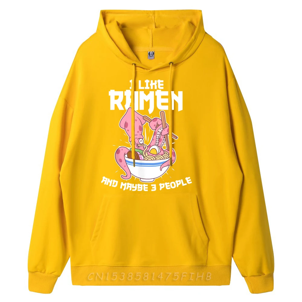 I Like Ramen And Maybe 3 People Manga Mens Graphic Tshirts Men Long Sleeve Tee Men Christmas Sweater Long Sleeve