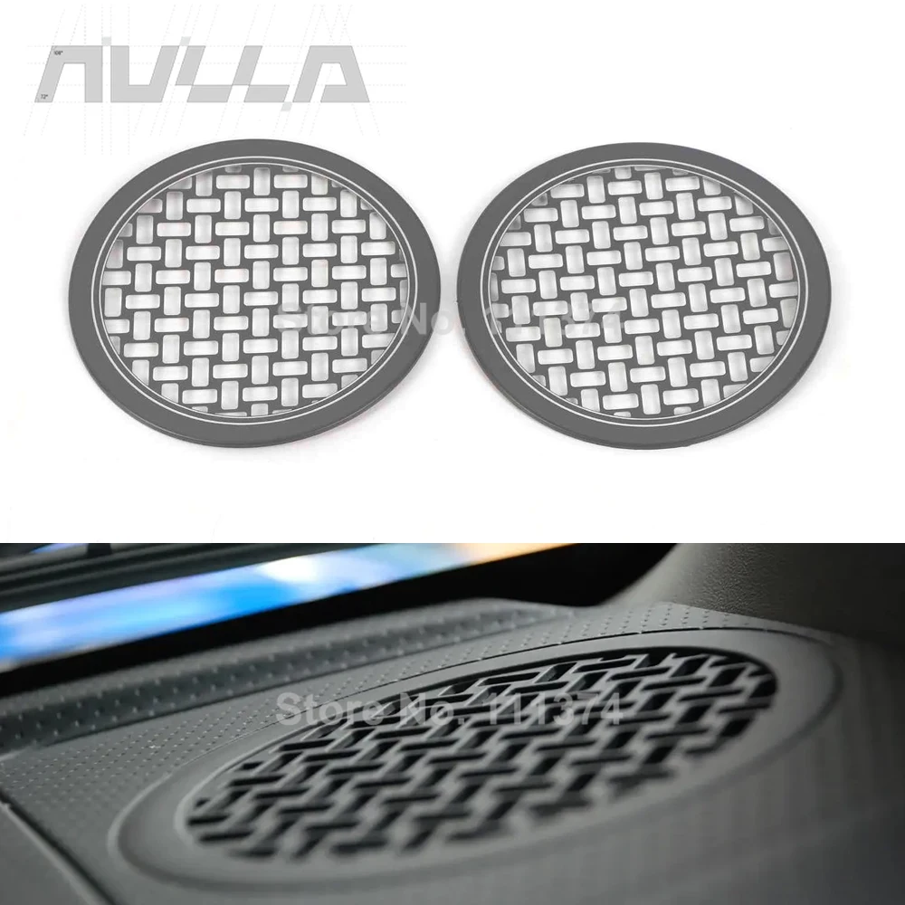 

Хром для Toyota FJ Cruiser 2007 2008 2009 2010, дверная приборная панель автомобиля, звуковая решетка, внутренняя аудио наклейка