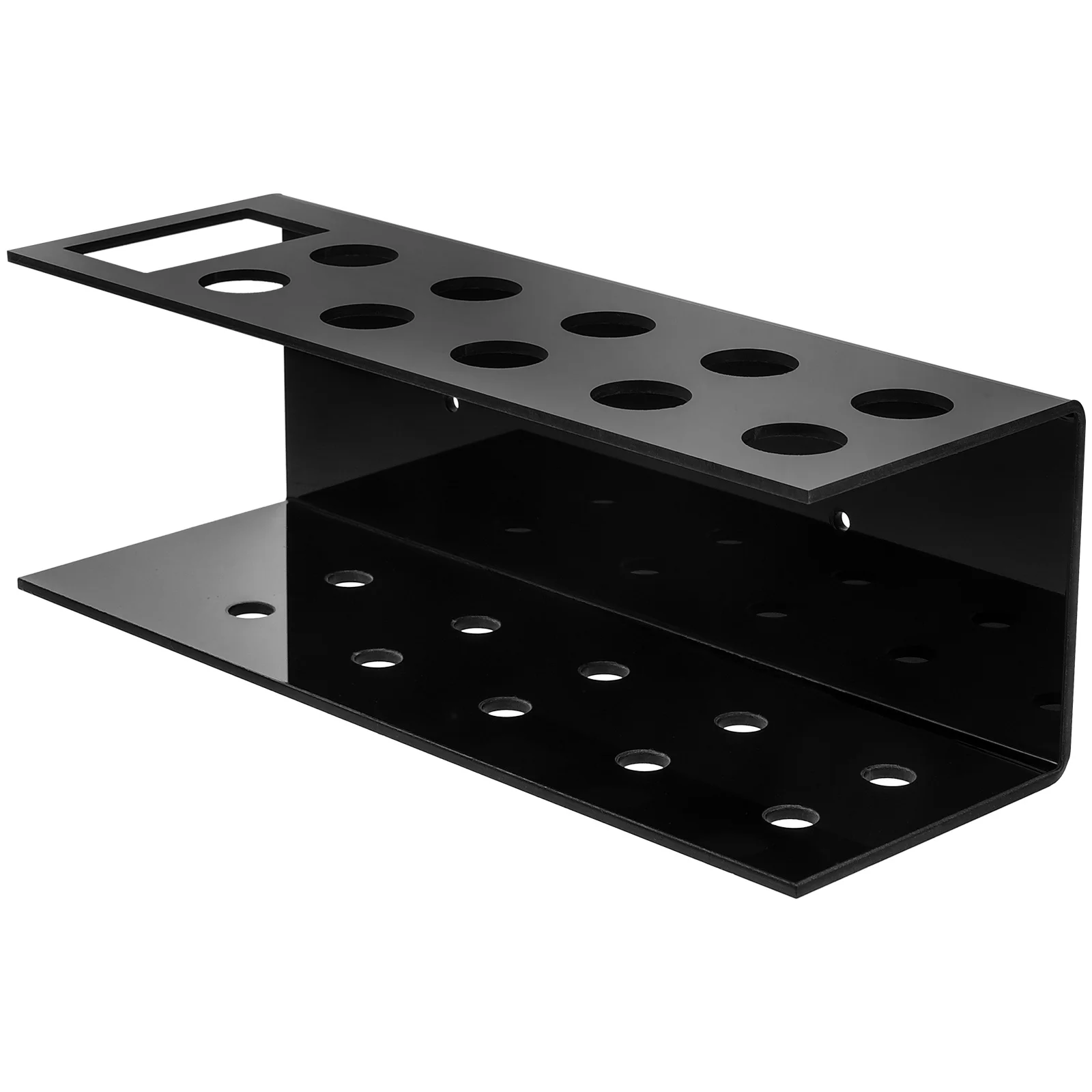 

Acrylic Pen Holder 11 Holes Transparent Desk Marker Storage Rack Office ganizer Portable Stand School Supplies Folder