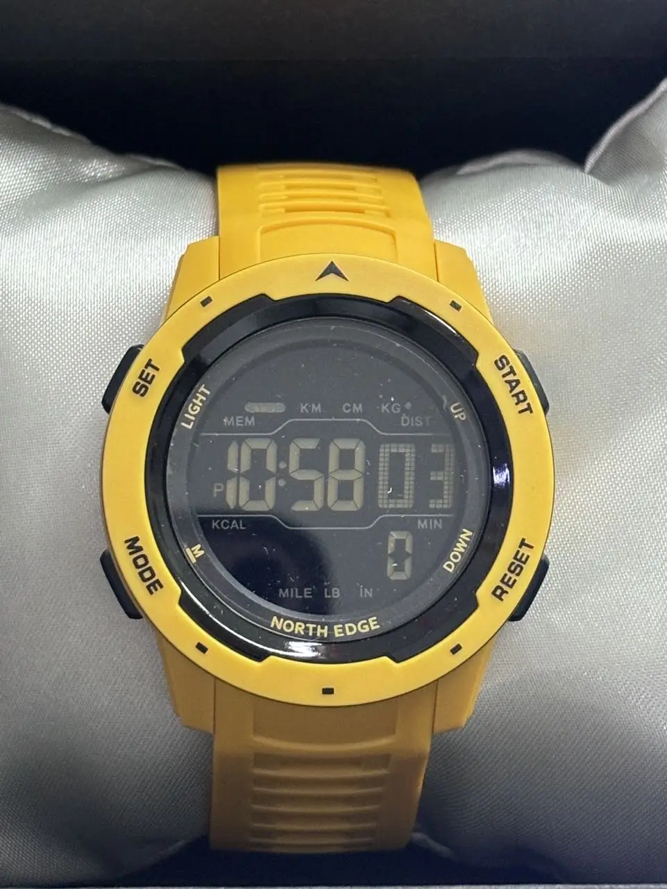 NORTH EDGE Mars Men's Outdoor Sports Watch Men's Military Watch Waterproof 50M Pedometer Calorie Stopwatch Hourly Alarm Clock