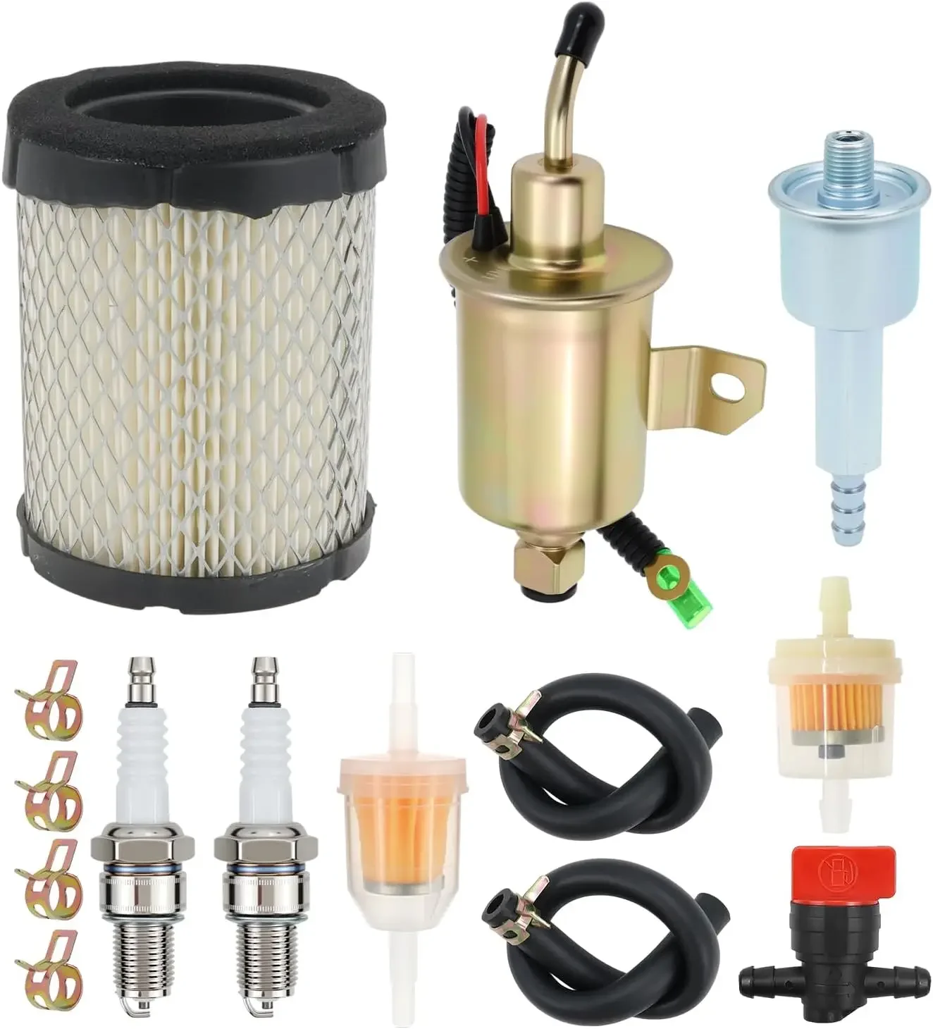 1403280 Air Filter Tune Up Kit & 149-2311 Fuel Pump Compatible for Onan Cummins Generator 4000 4KW Microlite MicroQuiet RV Gener