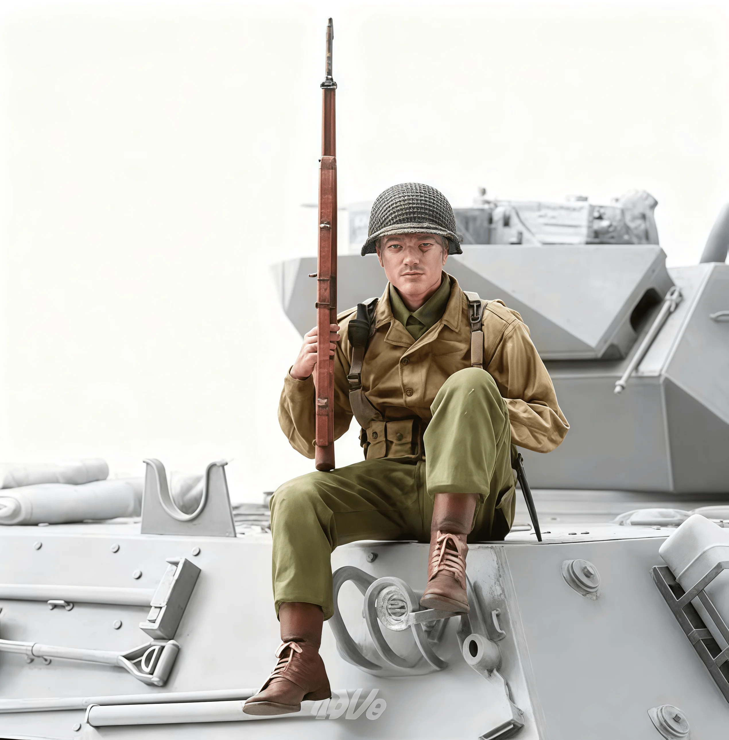 

Precision 1/16 Resin Model Kit GK, Tank Member Group Resin Model Toy, Unpainted