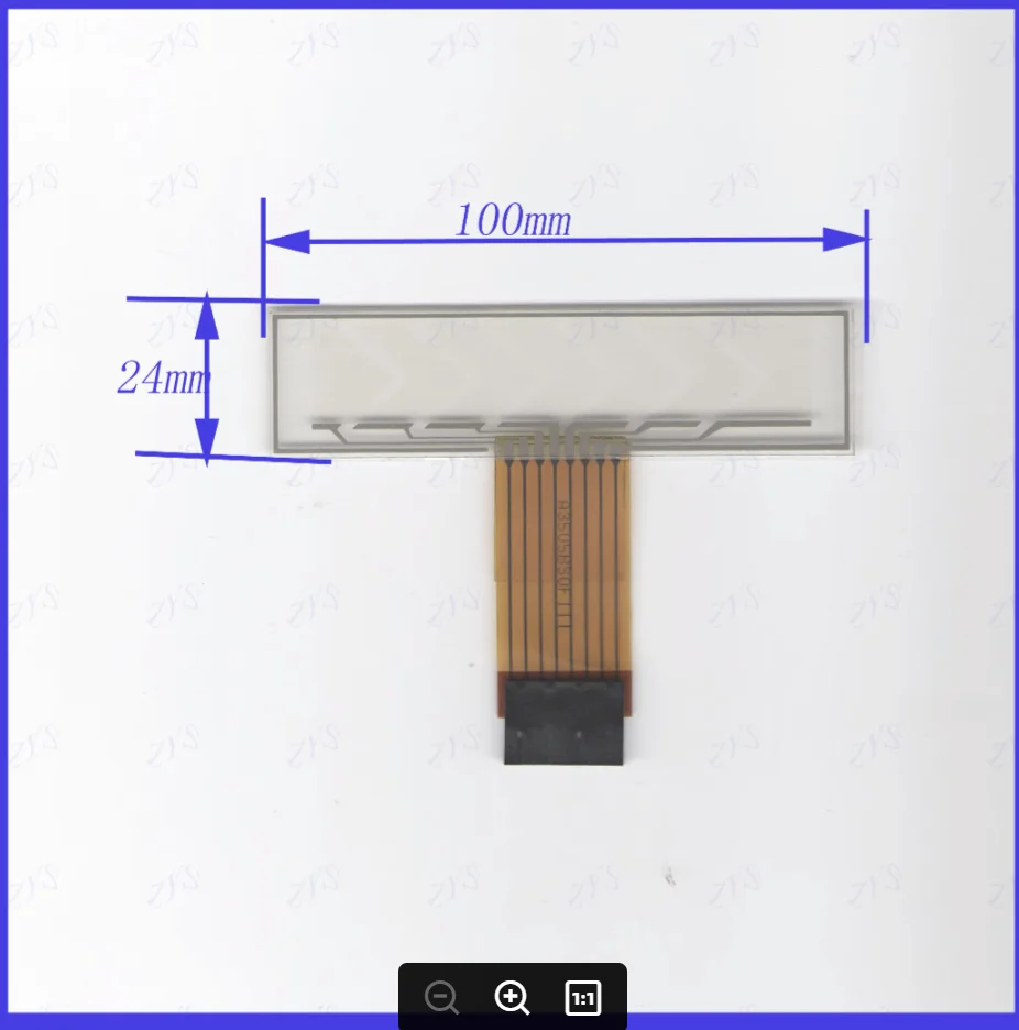 ZhiYuSun A3505 100*24 مللي متر شاشة تعمل باللمس مشغل رقمي شاشة الكتابة اليدوية المحيط الخارجي البعد شاشة تعمل باللمس العامة