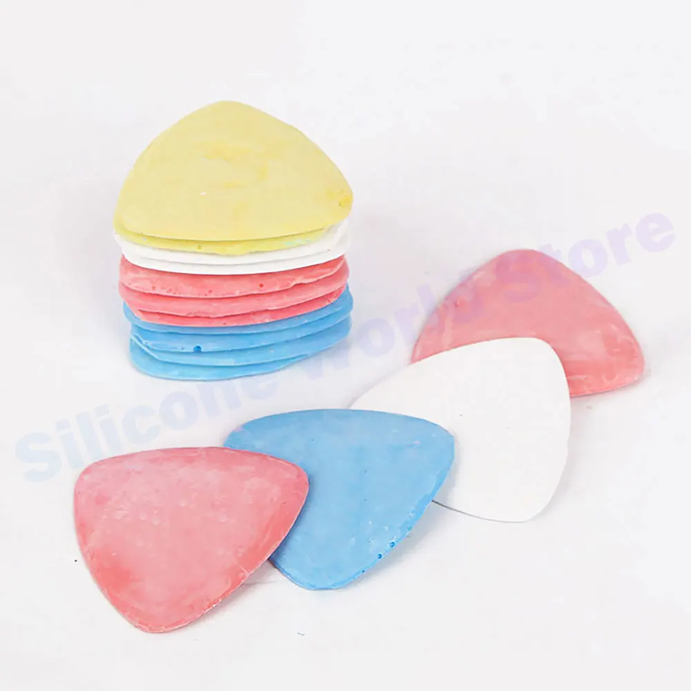 Silicone World 10/30pcs/Set Colorful Tailor Chalk Fabric Marker Chalk Flakes Clothing DIY Sewing Tool Needlework Accessories