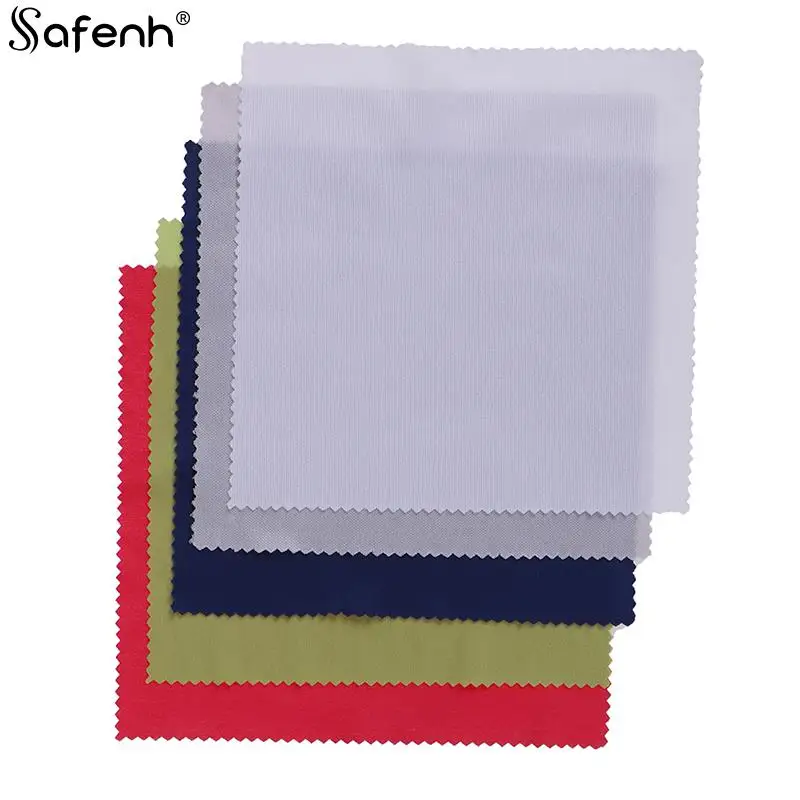 1/10pcs/set Soft Microfiber Glasses Cloth Portable Eyeglass Cleaner Eyewear Lens Accessories Phone Screen Cleaning Wipes Random