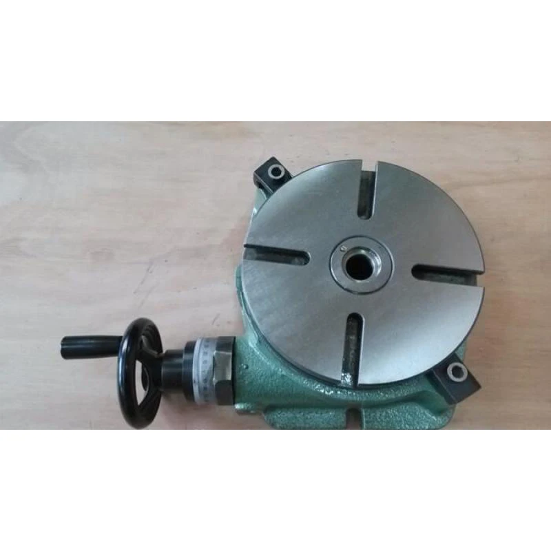 Fresadora serie TS200A de 200Mm, mesa giratoria, placa de índice giratoria, mesa de escala fija Horizontal