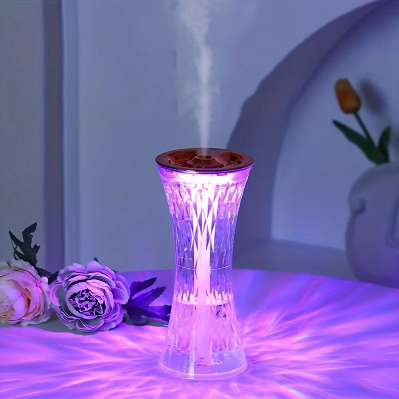 Usb-Powered Cool Mist Humidifier With Led Light - Perfect For , Office, And School - Great Gift Idea