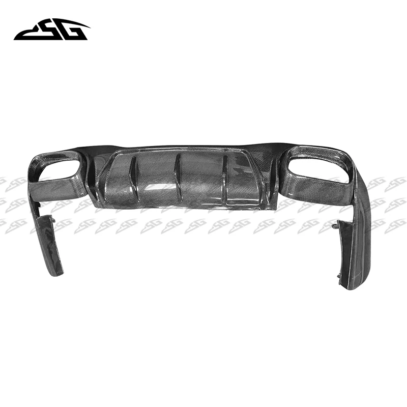 Carbon Fiber Rear Lip Diffuser Side Splitter Bumper Apron Guard For Mercedes Benz AMG GT GT50 GT53 GT63 4-door Body Kit