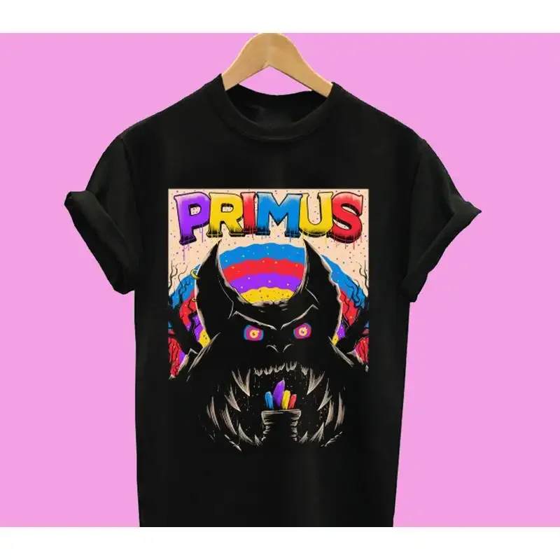 Primus Band Heavy Cotton Black S 234Xl Classic T Shirt