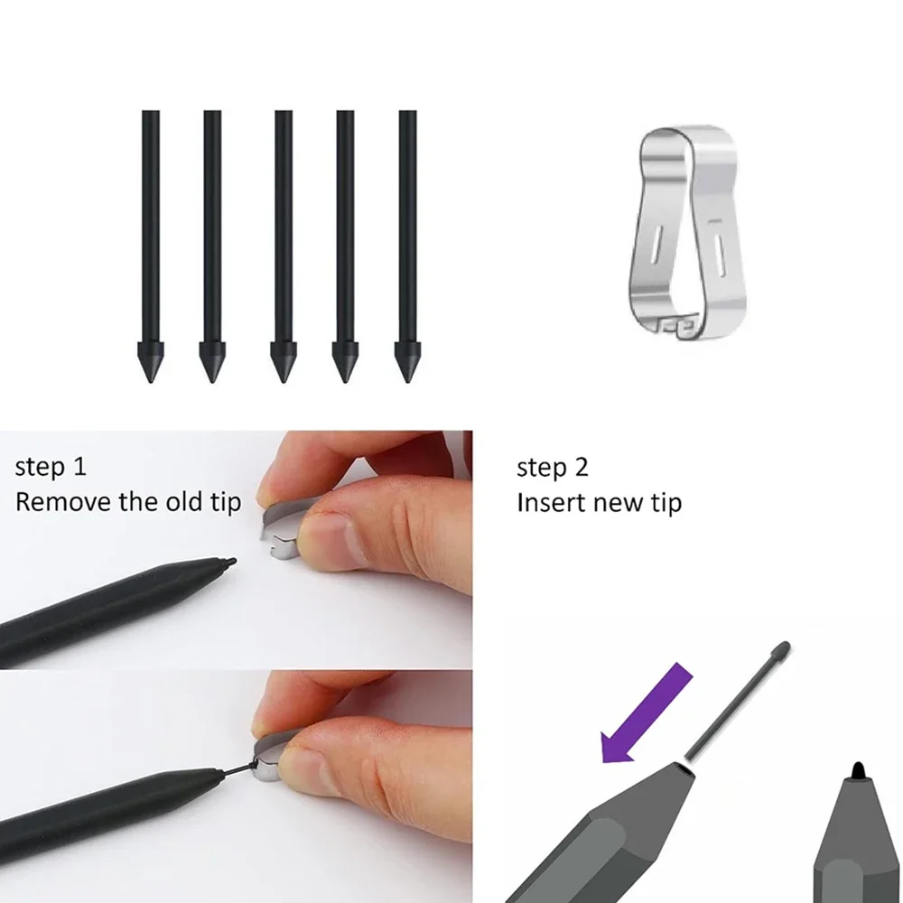 Pencil Tips for Samsung S Pen Nibs for Samsung Galaxy Tab S6 Lite S7 FE S8 Plus S9 Ultra Tablet Accessories for Samsung Pen Tip image 5