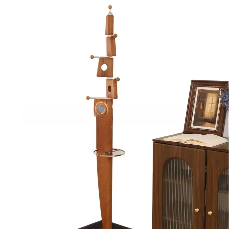 coat rack, sailboat single pole hanger, floor rack, Bauhaus medieval entrance vertical hanger