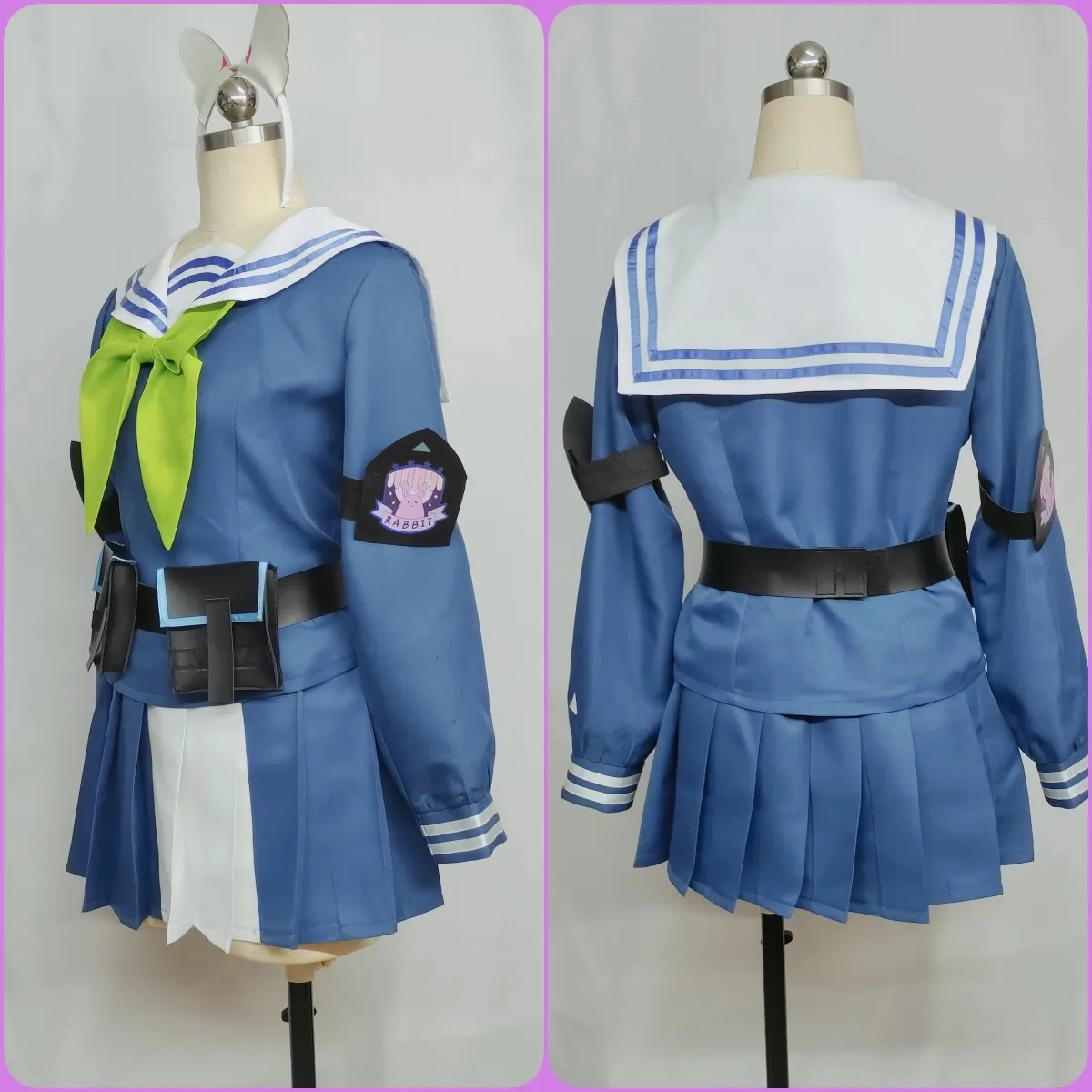 EIME Game Blue Archive Kasumizawa Miyu Cosplay Costume Women Cute Sailor Dress Party Suit Halloween JK Uniforms Custom Made