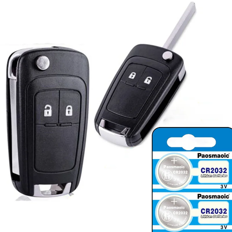 Neues Auto-Schlüsselgehäuse mit Klappmechanismus für Opel Insignia Astra J Zafira Corsa E Meriva Adam 2007-2016