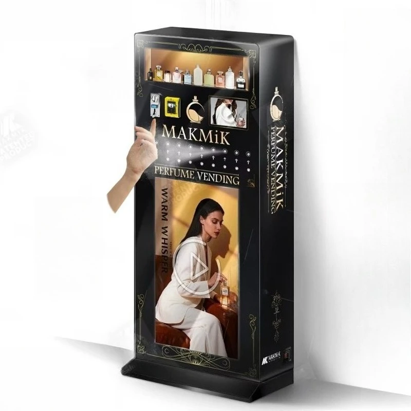 Perfume Vending Machine Stand Luxury Hotels Banknotes Direct Sales 43-inch Advertising Screen Fragrance Water Heat Dissipation