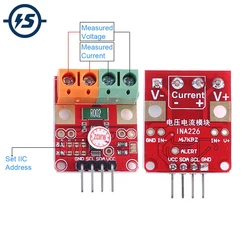 INA226 Voltage Current Monitor IIC 12C Interface 0-36V 20A Power Tester Monitoring Sensor Module