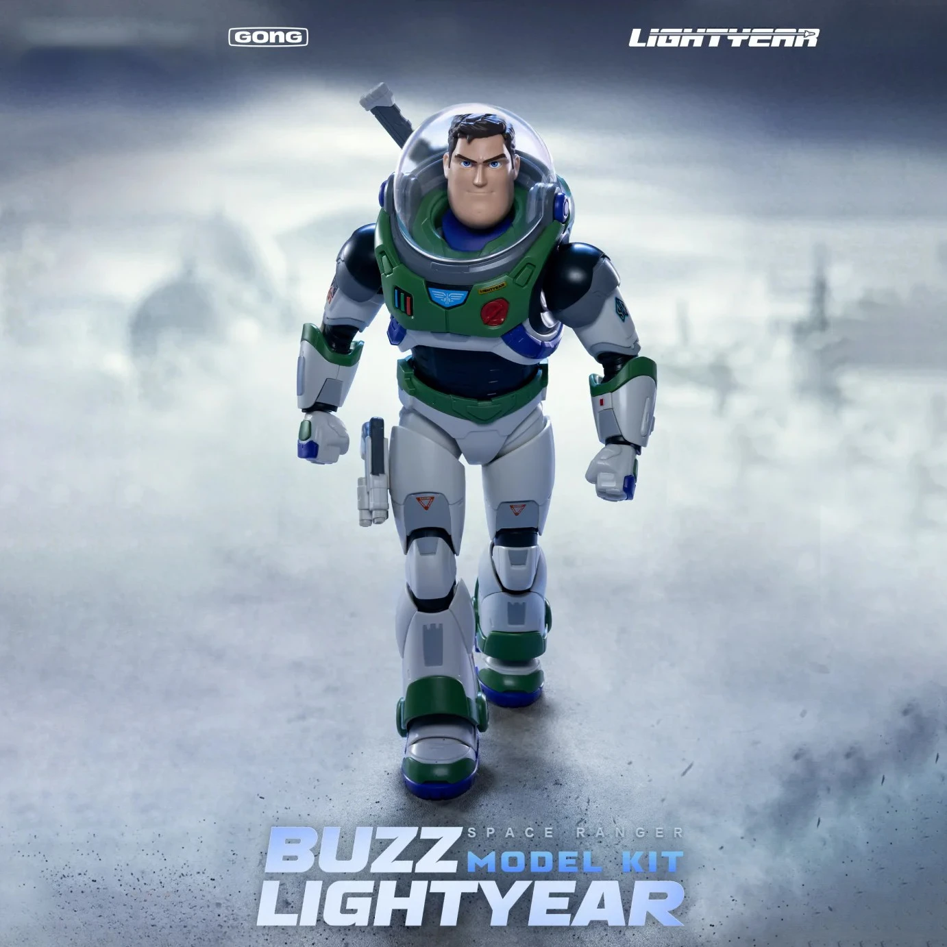 Новый набор для сборки фигурки Базза Лайтера из «Истории игрушек» GONG Lightyear Space Ranger: подвижная статуэтка, аниме-фигурка по мотивам фильма