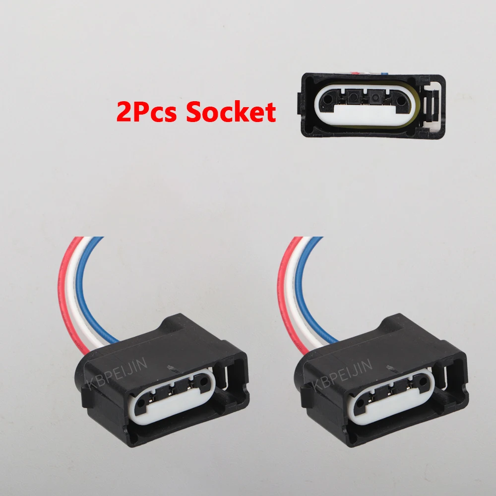 Connecteur de faisceau de câbles pour prise de lumière de voiture, accessoires pour Ford F150 F250 Focus Ranger Taurus, 2 pièces