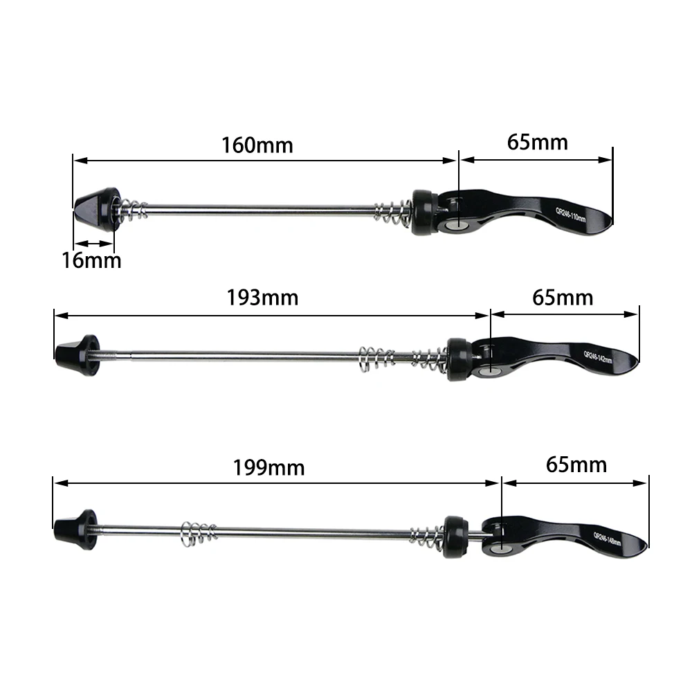 Mountainbike Schnellspanner-Verlängerung 110/142/148 Open Gear Schnellspanner BOOST Naben-Laufradsatz Schnellspanner – Detail 1