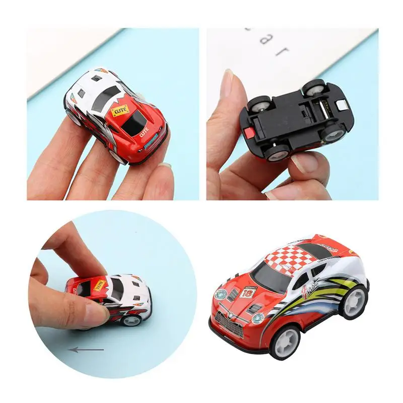 Mini Alloy Racing Cars Small Size Alloy Pull Back Vehicle Toys Goodie Bag Fillers Party Favors for Kids Boys Random Style