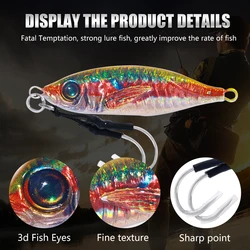 Jig Metal 30-80g – Shore Casting Jigging para Lubina Trucha Atún
