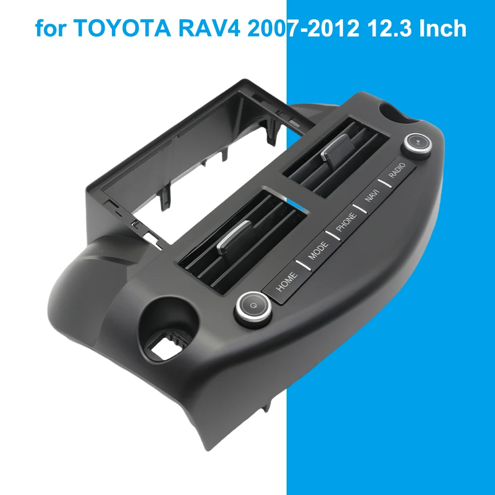 

12.3 Inch Car Multimedia Player Auto Radio Frame Android Radio Dash Fitting Panel Kit Navigation for TOYOTA RAV4 2007-2012