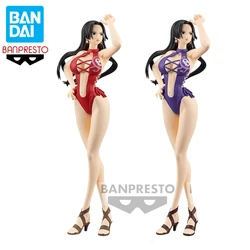 In Stock Bandai BANPRESTO Grandline Girls on Vacation One Piece Boa Hancock Swimsuit Anime Action Figure Toy Model Collection