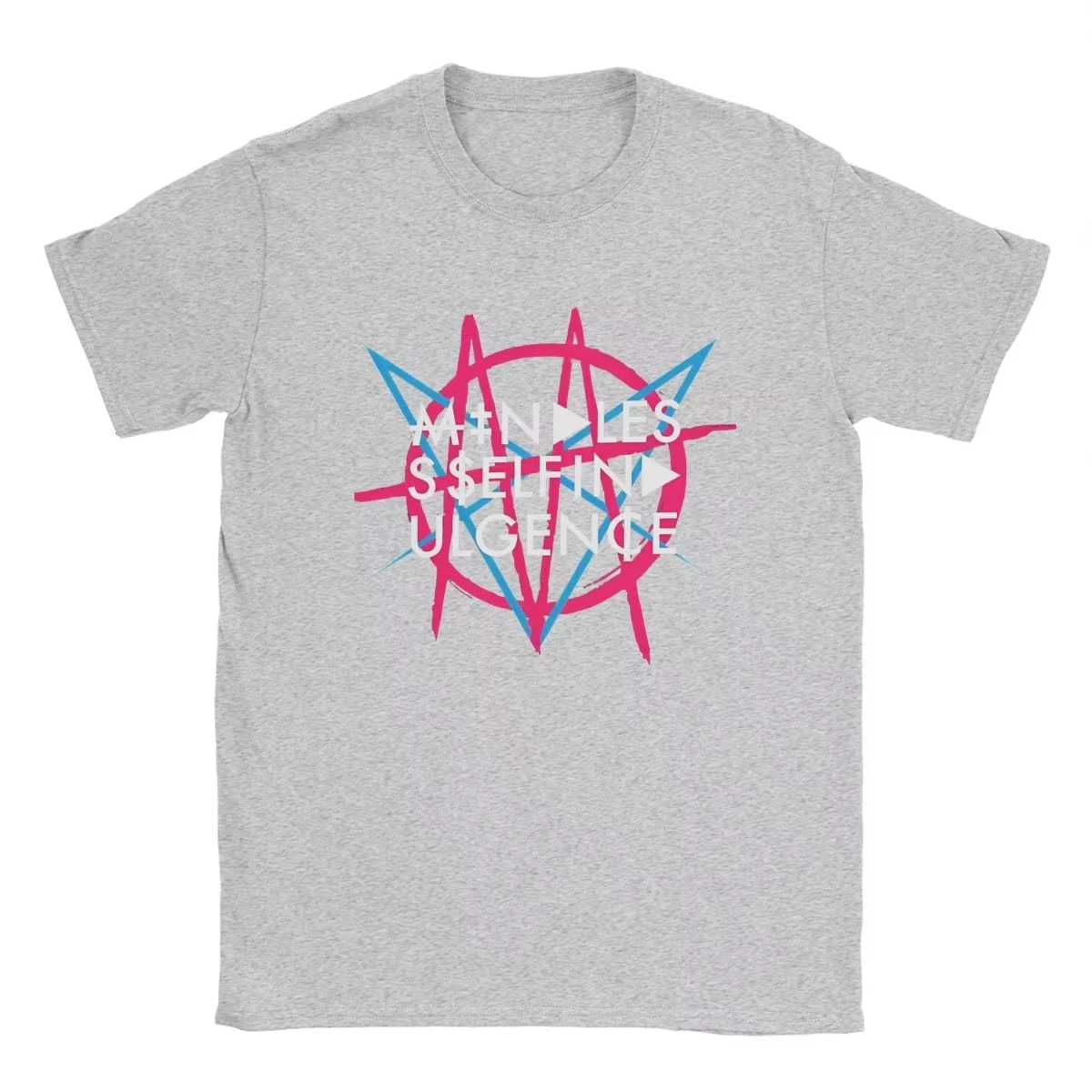 Msi Punk Band Music Mindless Self Indulgence Idol Band T-Shirt Baumwolle Grafik-T-Shirt Herren- und Damen-T-Shirt Sommer Streetwear – Detail 5