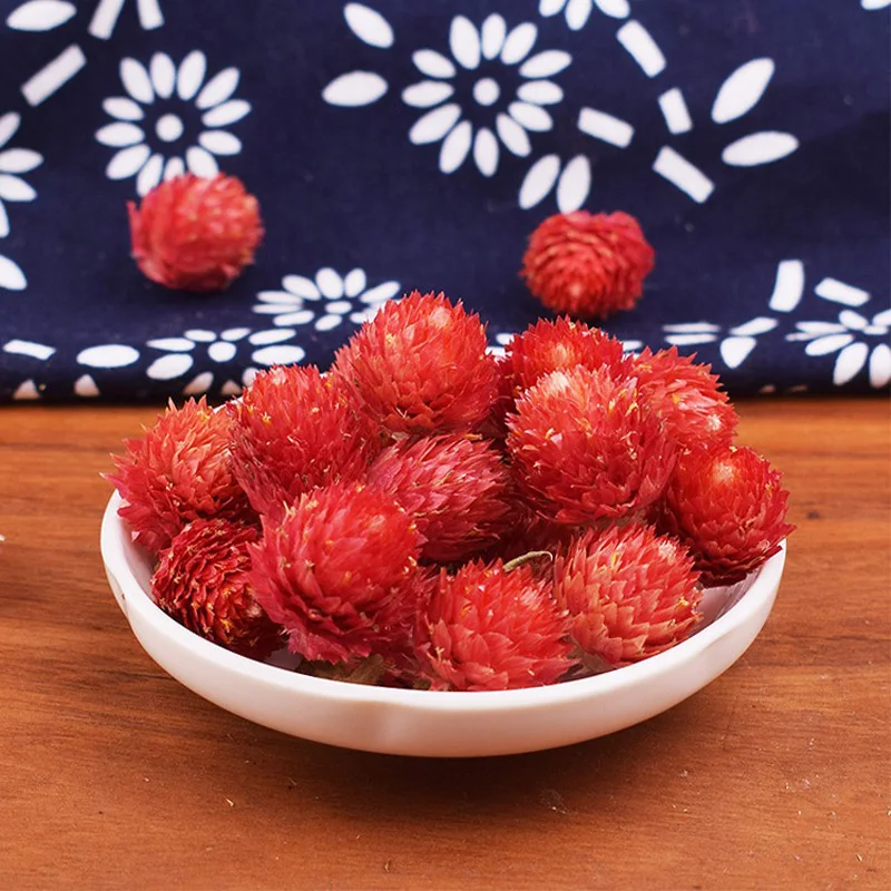 Red Globe Amaranth Dried Flower Special Grade Natural Red Qiaomei New Product Women  Whitening/Bathing DIY Handmade Raw Material