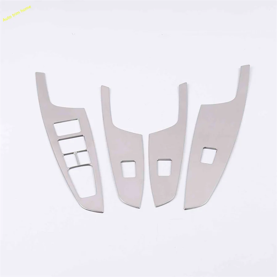 

Window Lift Control Switch Button Panel Cover Trim LHD Car-styling Decoration Accessories Fit For Hyundai Tucson 2016 - 2020