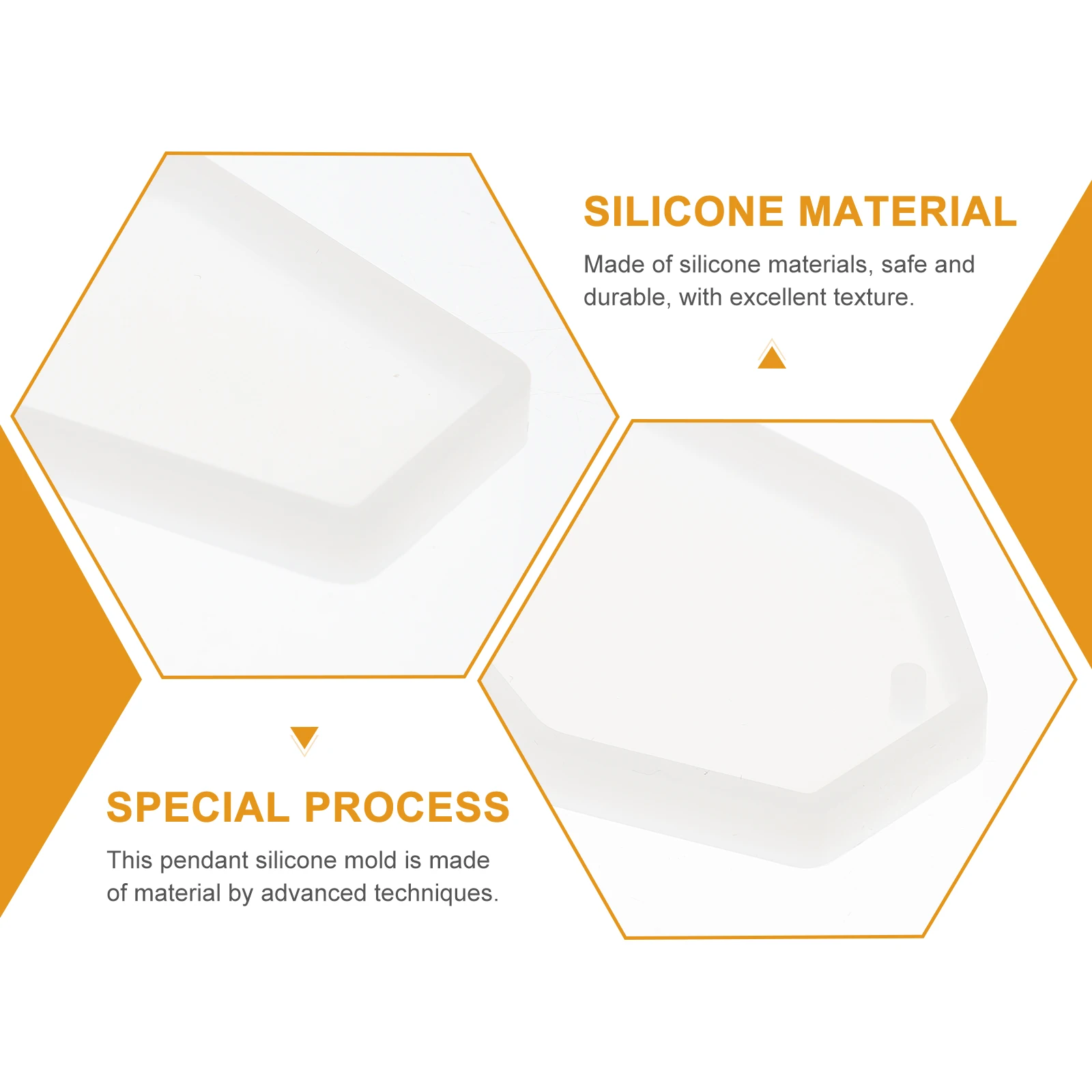 2 قطعة شكل نعش قلادة قالب من السيليكون مرنة Keychain بها بنفسك المفاتيح الحرفية الايبوكسي قالب صب مستلزمات صناعة المجوهرات